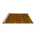 thumbnail image 2 of Ahgly Company Machine Washable Indoor Rectangle Southwestern Yellow Country Area Rugs, 4' x 6', 2 of 4