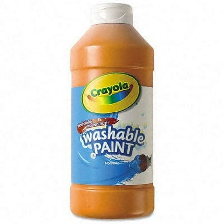 Crayola Washable Paint, Orange, Pint