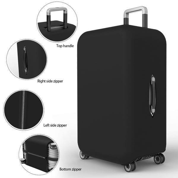 22/24/26/28" Pure Colour Luggage Cover Case Suitcase Protector