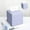 Lavender Purple, variant on 2Pcs Tissue Box Cover, Square PU Leather Tissue Holder, Decorative Facial Tissue Cube Paper Organizer Dispenser for Bathroom, Night Stands, Desk, 5X5X5inch