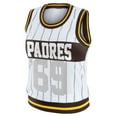 thumbnail image 2 of Women's-WEAR by Erin Andrews  White San Diego Padres Sporty Tank Top, 2 of 5