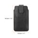 thumbnail image 2 of Teléfono Cinturón Soporte Estuche para 6.4" Celular Teléfonos, Vertical Cuero Teléfono Cinturón Bolsa para Hombre Mujer con Clip Bucle, Negro, 2 of 7