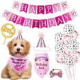 thumbnail image 1 of Txlixc Artículos de fiesta de cumpleaños para perros y gatos Txlixc moda, 1 of 6