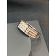 thumbnail image 5 of 0.90 Carats Round Brilliant Diamonds 9-Stone Men's Engagement Band Ring In Hallmark 14K White Gold, 5 of 12