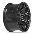 thumbnail image 4 of 4PLAY Wheels 4P83 24 Inch Rim Fits 6x135 & 6x139.7 24x12 Gloss Black Brushed with Tinted Clear (1), 4 of 5