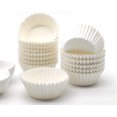 thumbnail image 3 of Durable White Mini Muffin Liners,Portable Mini Baking Liners,1000 Pack Disposable Cupcake Cups for Home,Indoor,Party,Weeding Use, 3 of 6