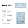 thumbnail image 7 of Regency Heights Twin Size Cotton Flannel Sheet Set, 3-Piece Flannel Bed Sheets Twin, 100% Cotton Bed Sheets Set with Deep Pocket, Blue Forest, 7 of 7