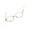 thumbnail image 5 of 1 Pair Men's & Women's Metal Frame Clear Lens Reading Glasses Fashion Classic Readers, 5 of 6