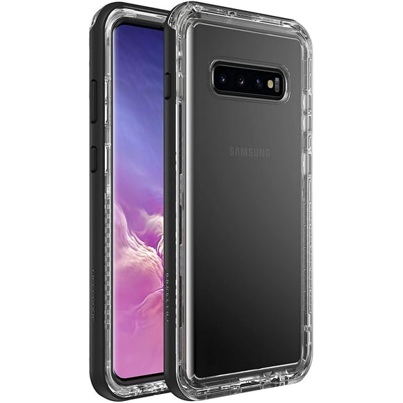 LifeProof Next Series Case for Samsung Galaxy S10 Plus, Black Crystal