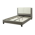 thumbnail image 6 of Contemporary Modern 6pc Bedroom California King Size Bed Set Dresser Mirror 2x Nightstands Chest White Furniture, 6 of 9