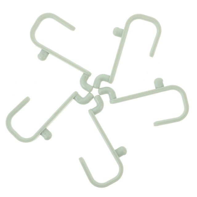SHOWERORO 20Ud Para Almacenaje En Pegboard De Plástico Verde Claro Uso Flexible En