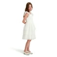thumbnail image 2 of Kensie Girl Smocked Swiss Dot Dress, Sizes 4-16, 2 of 4
