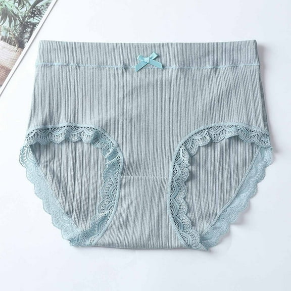 jjayotai Womens Underpants Clearance Women's Sexy Fashionable Classic High Waisted Breathable And Seductive Solid Color Underwear