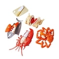 thumbnail image 3 of Tong “Realistic Seafood Cutting For Kids And Interactive Learning Kitchen Playset, 3 of 6