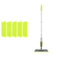 thumbnail image 1 of Spray Mop Broom Set Magic Flat Mops For Floor Home Cleaning Tool Brooms Household With Reusable Microfiber Pads Rotating Mop ,Easy to Use, 1 of 5