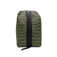 thumbnail image 4 of 6.5x2.5x4 In Printed Makeup Bag Organizer with 5 Compartments Travel Toiletry Pouch Bag Crocodile Pattern, 4 of 6