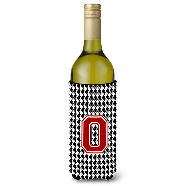 Aislante de bebidas Caroline's Treasures Monograma Pata de gallo 750 ml