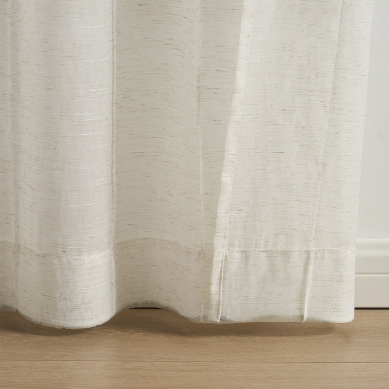 My Texas House Pintucking Stripe Rod Pocket Curtain Panel photo 6
