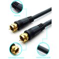 thumbnail image 4 of iMBAPrice 10-Pack New RG6 Coaxial Patch Cable, 6 feet with F-Type Screw-on Connectors - Black, 4 of 5