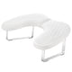 thumbnail image 1 of Reposabrazos para manicura en forma de U, soporte para el cuidado de las uñas, almohada para uñas de mano Blanco, 1 of 9