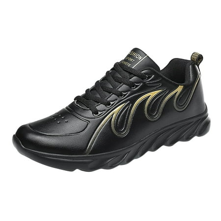 

fvwitlyh Sneakers for Men Casual Sneaker Shoes for Mens Fashion Leather Lace Up Casual Outdoor Walking Shoes Sports Club C Vintage Sneaker Mens Sneakers