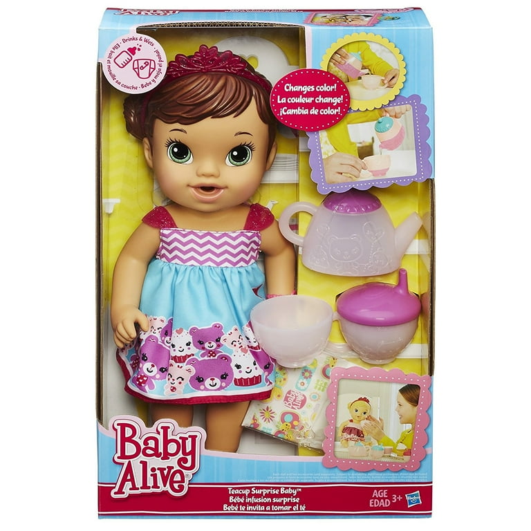 Baby alive sale lil sips brunette