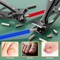 thumbnail image 5 of Nail Clippers for Seniors, Wide Jaw Fingernail Clippers and Angled Head Toenail Clippers for Thick Nail, 4 Pack Professional Nail Clippers for Men, Women&Pregnant, Black, 5 of 5