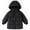 r-179Black1, variant on Kids Long Winter Coat Warm Hooded Long Sleeve Outerwear Solid Color Boys Girls Insulated Quilted Jacket Cold Weather Coats Holiday Child Streetwear