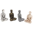 thumbnail image 4 of Estatuas De Yoga, Decoración De Meditación De Yoga Rústico Simple Para Sala De Estar Para Sala De Meditación Cergrey Desktop Ornaments, 4 of 8