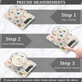 thumbnail image 3 of High Precision Digital Kitchen Scale Tempered Glass Food Scale Multifunction Scale Small Kitchen Appliances Vintage Christmas Elements, 3 of 7