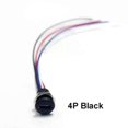 thumbnail image 4 of 1Pcs 2Pin - 6Pin USB-C Connector Type-C Waterproof with PH 20 nut locking Panel mounting TPC Waterproof Fast Charging jack port, 4 of 5