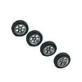 thumbnail image 1 of maskred 4pcs/set RC Car Wheel Rim Tire Modification Parts For 1/28 Wltoys K969 RC Car Vehicle Upgrade Wheel Titanium and silver 1Set, 1 of 6