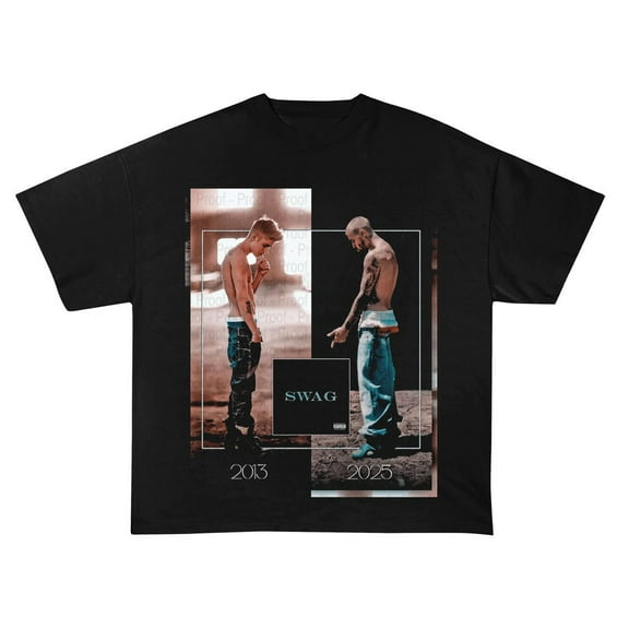 Justin Bieber SWAG 2013-2025 T-Shirt, Album Launch Exclusive, Vintage Style Fan Tee