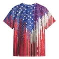 thumbnail image 4 of Gerichy Boys Tshirts,Boys 4th of July Shirt Toddler Kids Baby Girls Boys 4th Of July Summer Short Sleeve Independence Day T Shirt Tee Flag Dinosaur Tops, 4 of 5