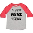thumbnail image 3 of Inktastic My Daddy is a Doctor and a Hero Boys or Girls Toddler T-Shirt, 3 of 5