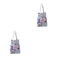 thumbnail image 3 of Sonducket Bolso de mano Bolso de hombro para niñas con bolsillo lateral Flor de vacaciones en la playa Blume 2Conjunto, 3 of 6