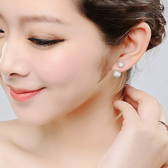FcBaudy Earrings for Women, Gifts for Women Women Jewelry Rhinestone Austria Crystal Pendant Hoop Earrin Earring