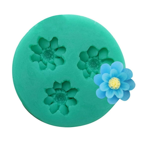 Trayknick Baking Mold Flexible Food Grade 3D Romantic Fondant Cookie Silicone Mold Kitchen Supplies