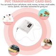 thumbnail image 4 of HTOOQ Multifunctional ID Card Bag Waterproof Passport Photo Case Transparent, 4 of 9