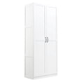 thumbnail image 1 of Manhattan Comfort Hopkins Modern Storage Closet 3.0 in White, 1 of 4
