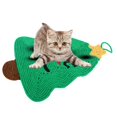 thumbnail image 3 of Tablero para rascar para mascotas, tapete para rascar, juguete para gatos, tapete para rascar de Sisal, regalo de Navidad para gatos, 3 of 5