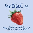 Oui by Yoplait French Style Strawberry Whole Milk Yogurt, 5 OZ Jar