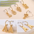 thumbnail image 4 of Clearance Initial Earrings for Women Letter Hoop Earrings Dangle Earrings for Her Hypoallergenic Gifts Birthday Christmas Everyday Wear Jewlery, 4 of 11