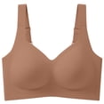 thumbnail image 4 of Sujetanes para las Mujeres sin Cables Inferiores No Acolchado Jelly Push Up Bralette Suave Mantequilla Yoga Confort Diario, Tshirt Sujetanes para las Mujeres sin Cables Inferiores, 4 of 5