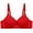 Red, variant on Utoimkio Bras for Women No Underwire Woman's Solid Color Comfortable Hollow Out Perspective Bra Underwear No Rims