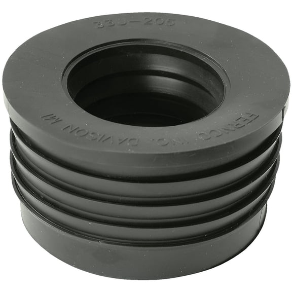 FERNCO P33U-205 Bushing, 3" x 2", Black