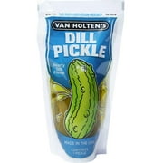 Van Holten's Jumbo Dill Pickle Kosher, 8 Oz, 12 Pack