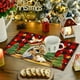 thumbnail image 4 of Conjunto de Mesa de Comedor para 4 a Conjunto de 4 Alfombras de Navidad con Aislamiento para la Cena Y Alfombras de Mesa Decorativas para las Vacaciones de Navidad Conjunto de 4 Alfombras, 4 of 6