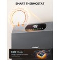 thumbnail image 4 of Calefactor inteligente de pared GiveBest 1500 W con WiFi y termostato Alexa, 4 of 7