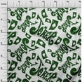 thumbnail image 2 of oneOone Cotton Poplin Off White Fabric Joker & Poker Text Sewing Material Print Fabric By The Yard 56 Inch Wide, 2 of 4
